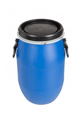 30L Recon Blue HDPE Open Top Drums