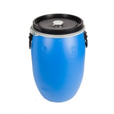 60L Recon Blue HDPE Open Top Drums